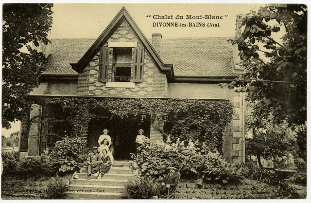Chalet du Mont-Blanc à Divonne