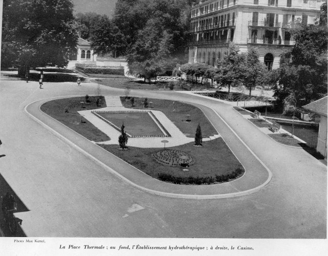 La place thermale