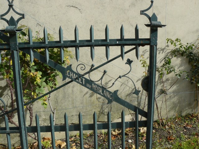 Portail du chalet du Mont-Blanc