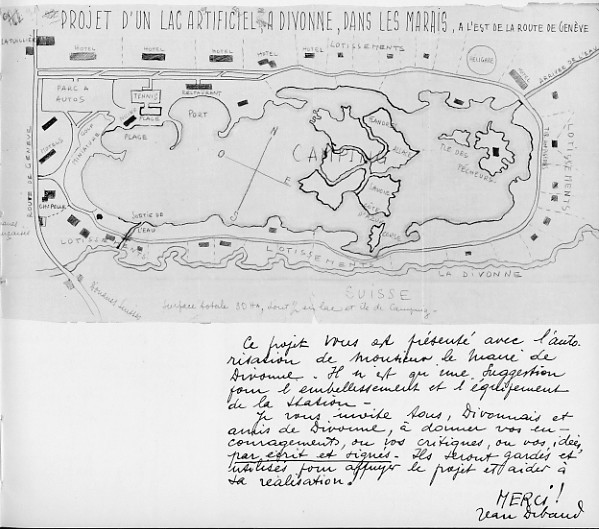 Projet d'un lac artificiel