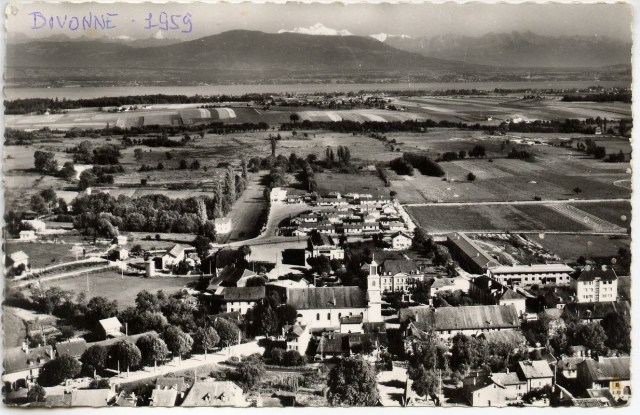 Vue Divonne 1959