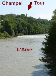 Tour de Champel vue de loin