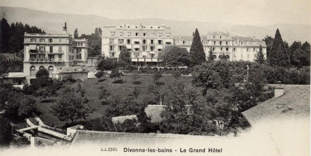 Le Grand Hôtel .carte d'avant 1904