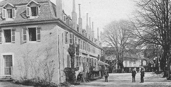 L'Institut Hydrothérapique de Divonne du docteur Paul Vidart en hiver