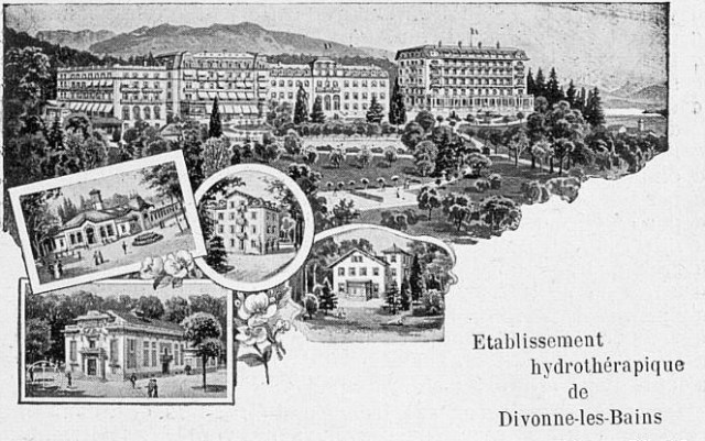 Illustration dans le Guide officiel de la Société de Développement. 1908